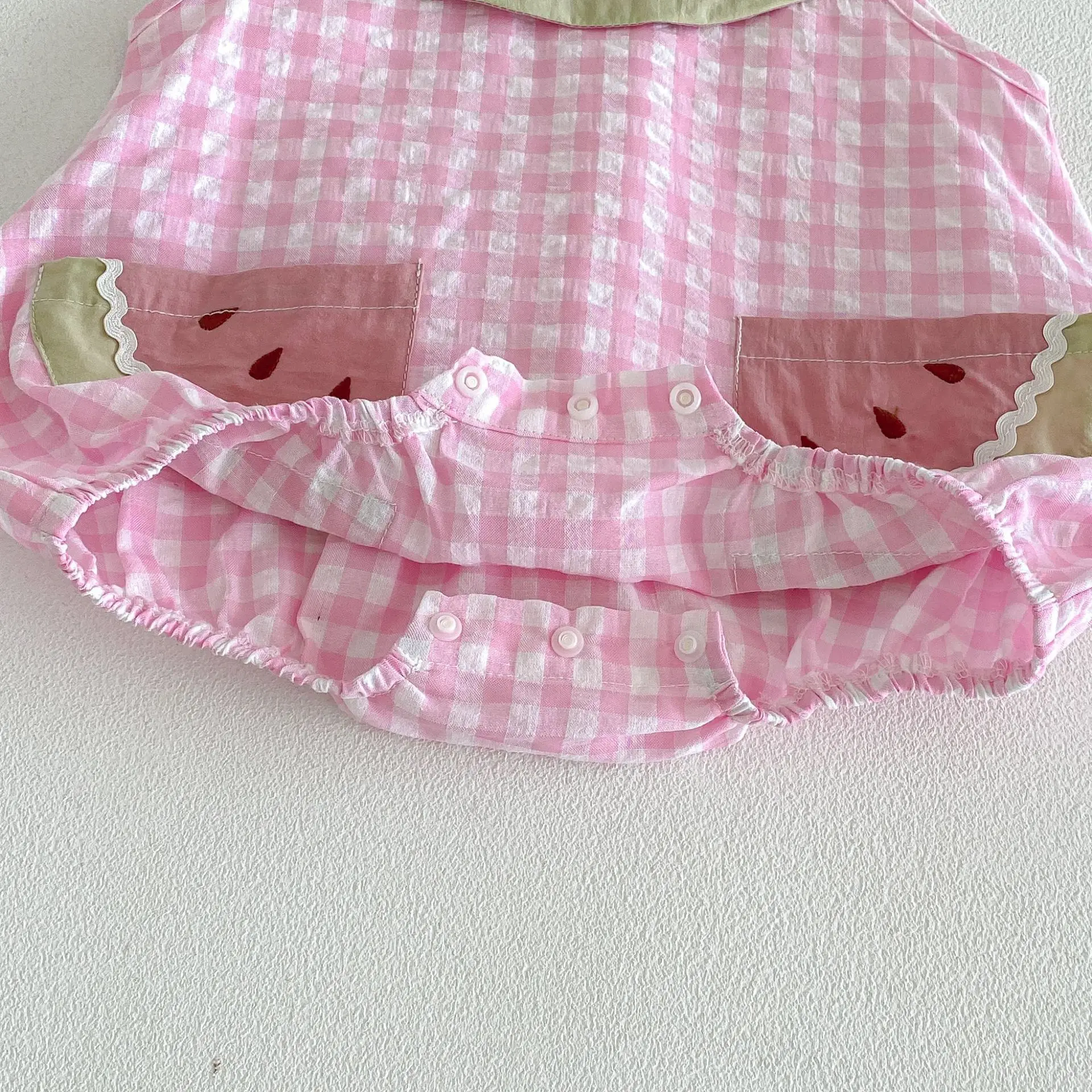 Kids' Plaid Summer Dress — Image 11
