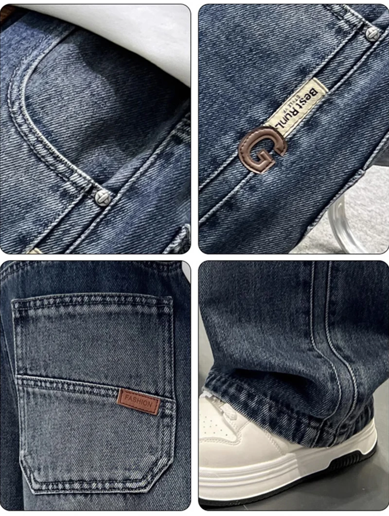 Boys' Autumn Wide-Leg Jeans — Image 10