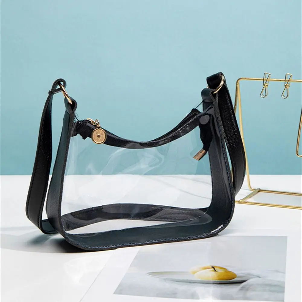 Short Shoulder Bag with Zipper — Image 6