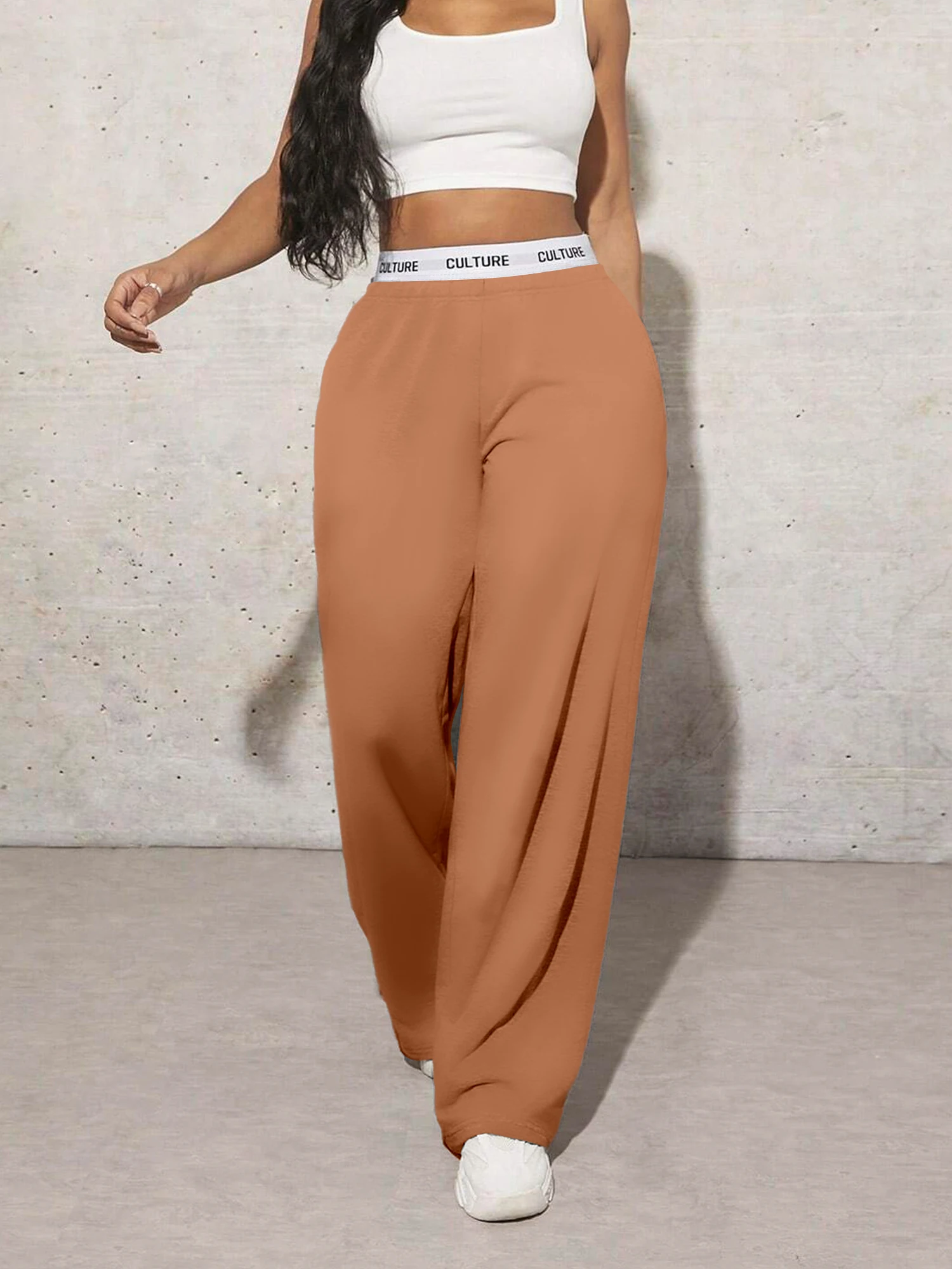 Vintage Tummy Control Wide-Leg Pants — Image 19