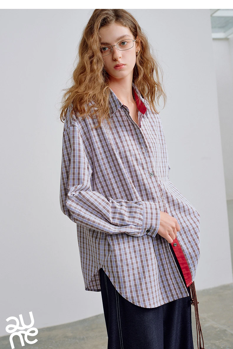 Plaid Spring Formal Shirt — Image 13