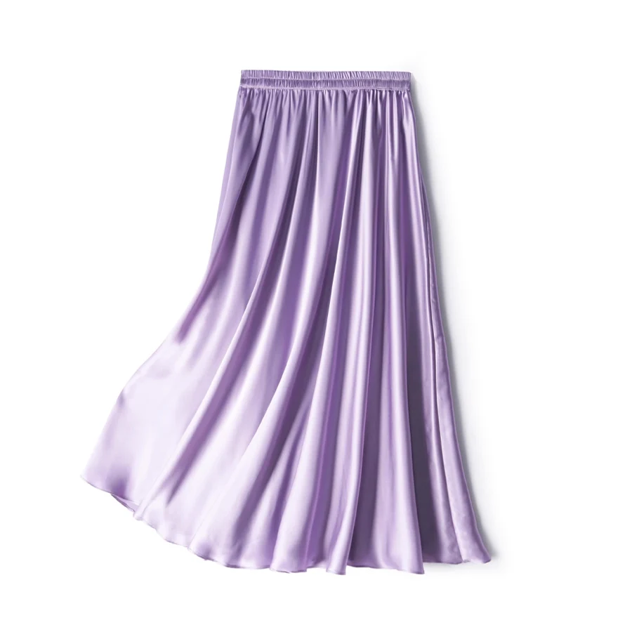 Silk Pleated Skirt — Image 15