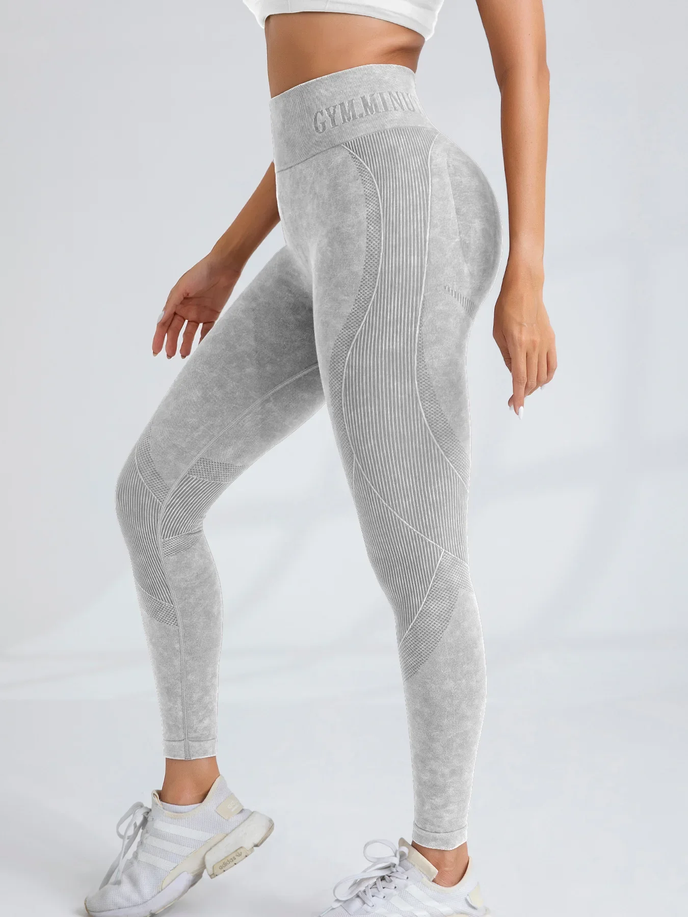 Seamless Hip-Lifting High-Waisted Yoga Pants — Image 39