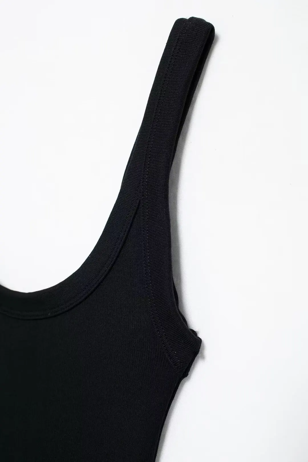 Slim-Fit Ribbed Bodysuit with Buttons — Image 23