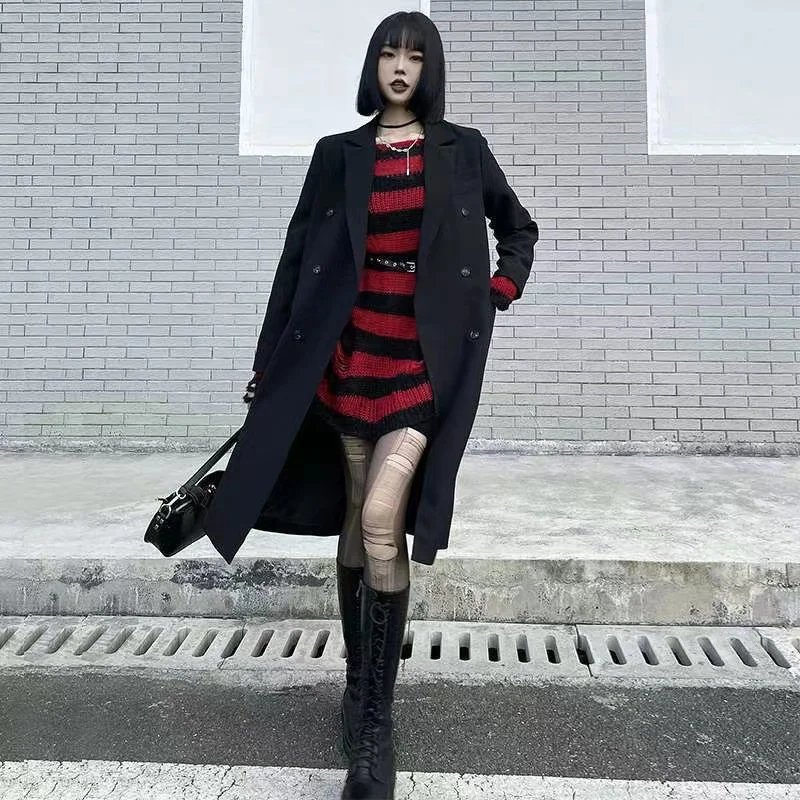 Gothic Striped Sweater — Image 9