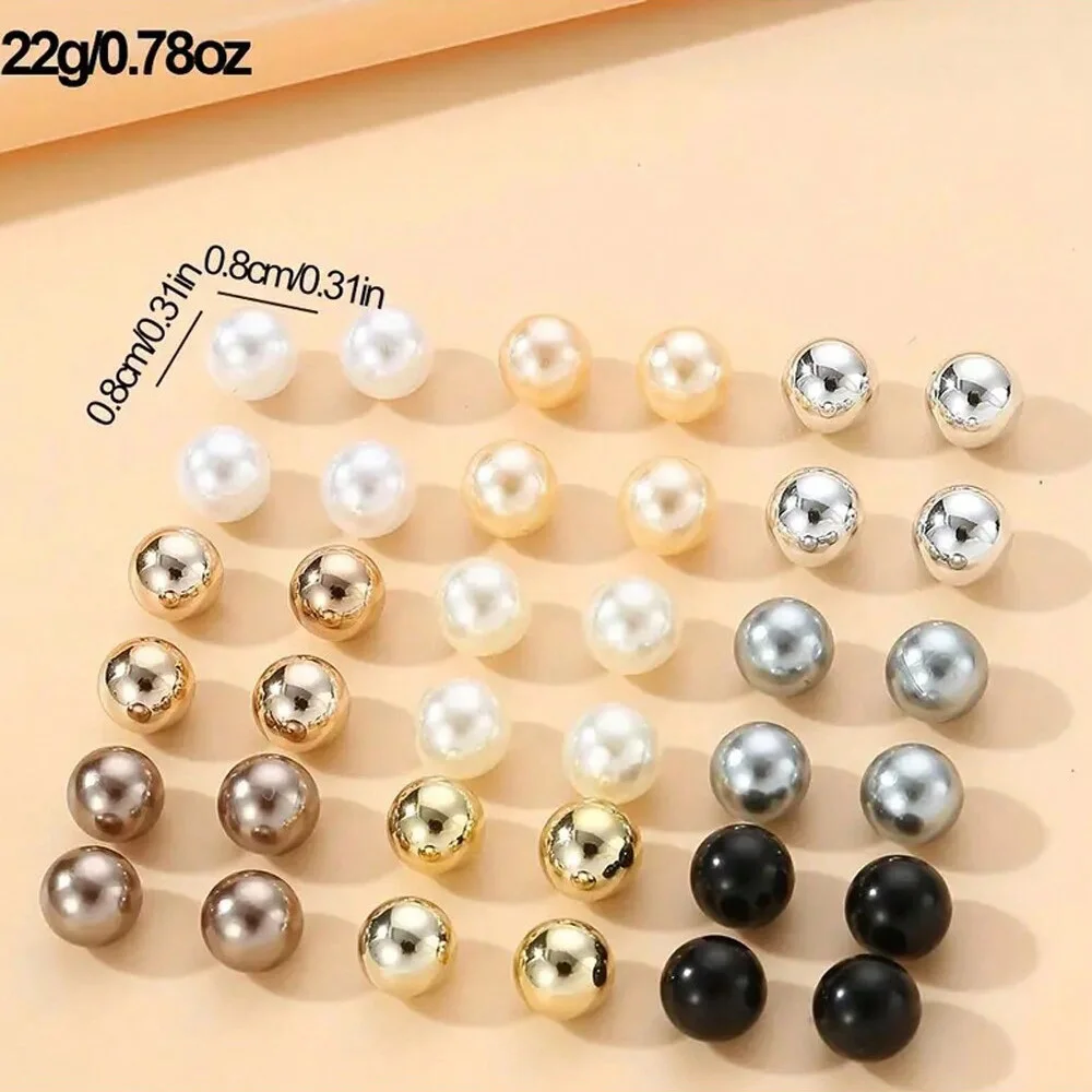Casual Pearl Earrings — Image 3