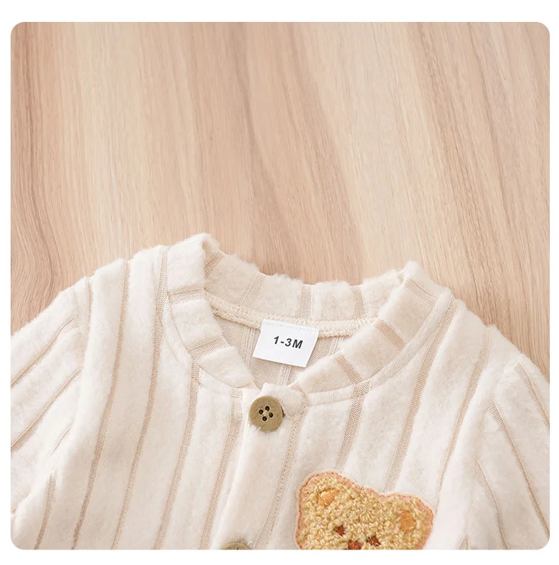 Baby Winter Romper with Buttons — Image 11