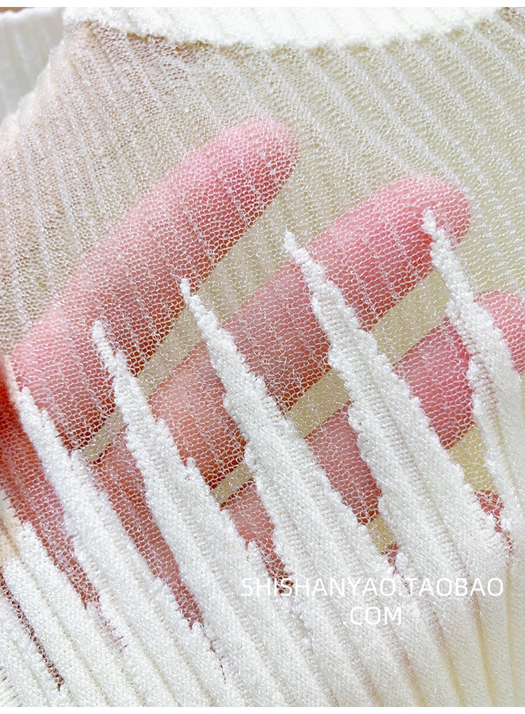Knitted Mesh Tank Top — Image 13