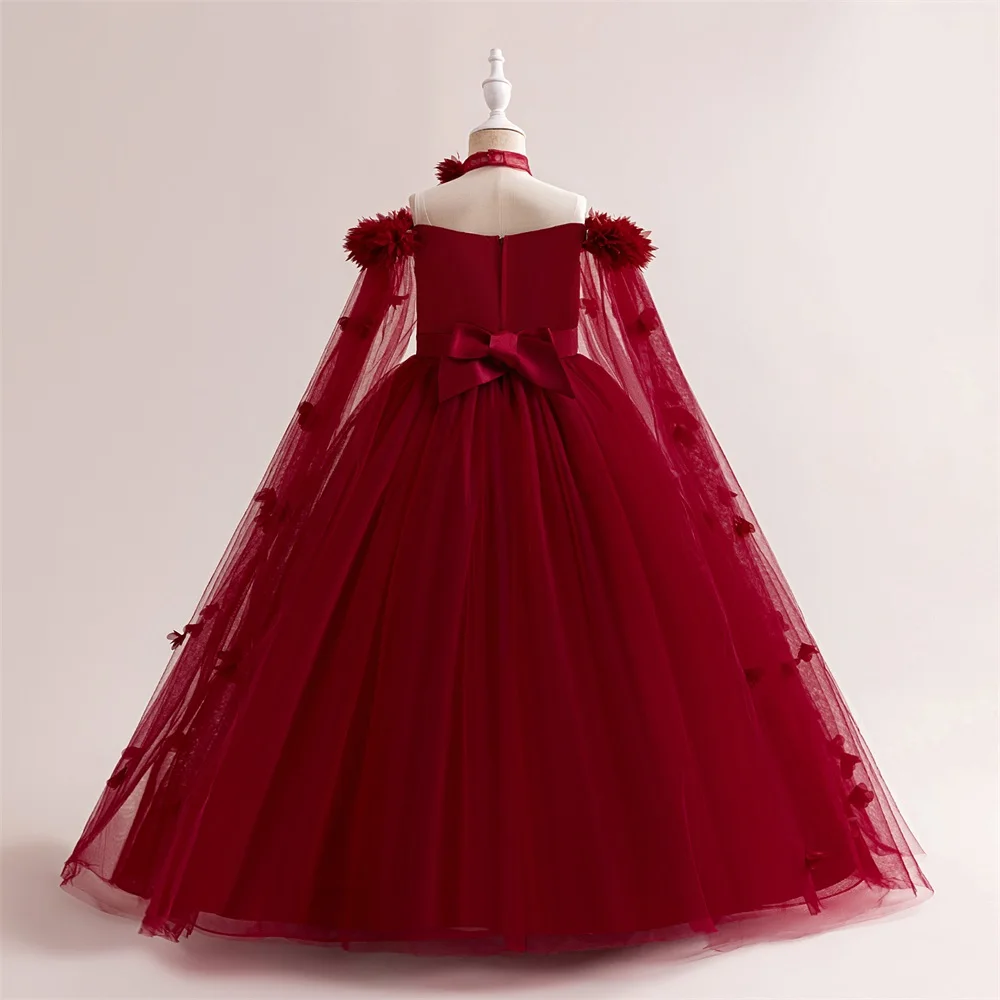 فستان أنيق بأكتاف مكشوفة للفتيات — صورة 20