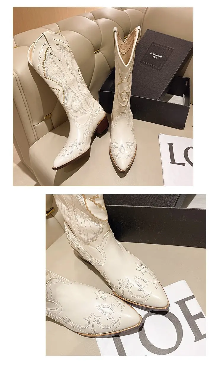 Embroidered Autumn Heels — Image 3