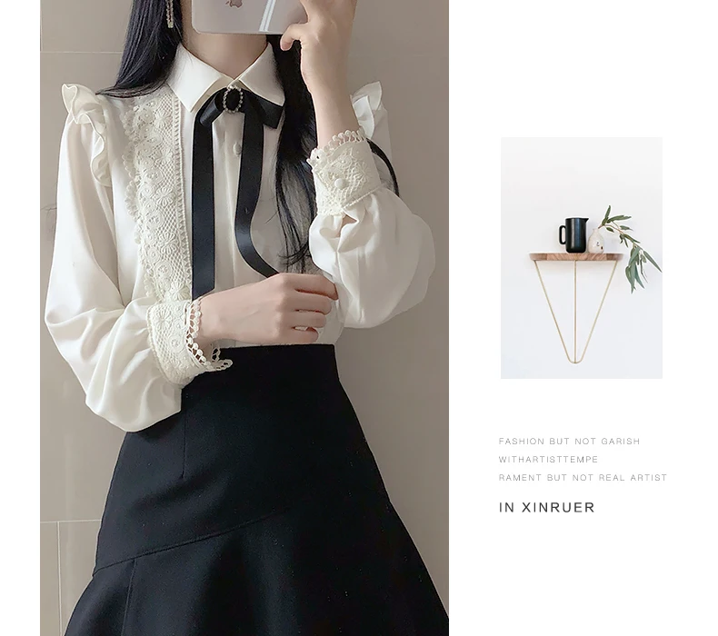 Girls' Preppy Formal Shirt — Image 15