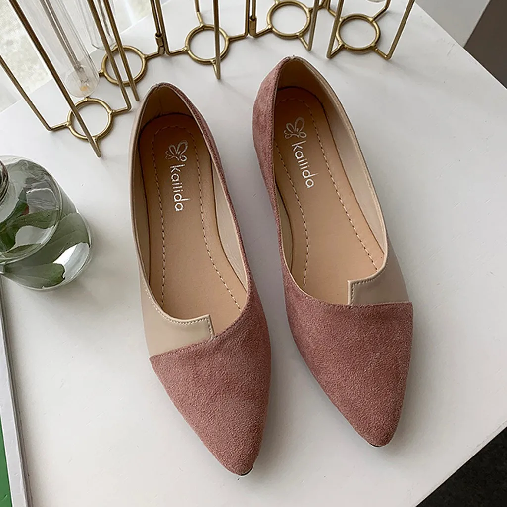 Solid Pointed-Toe Shoes — Image 12