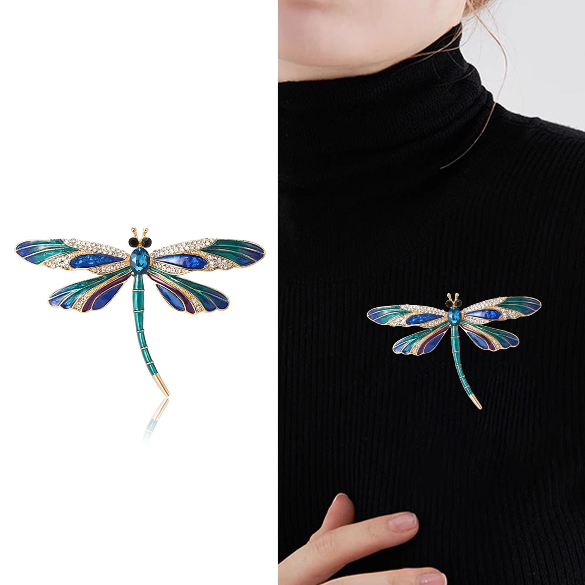 Rhinestone Brooch — Image 2