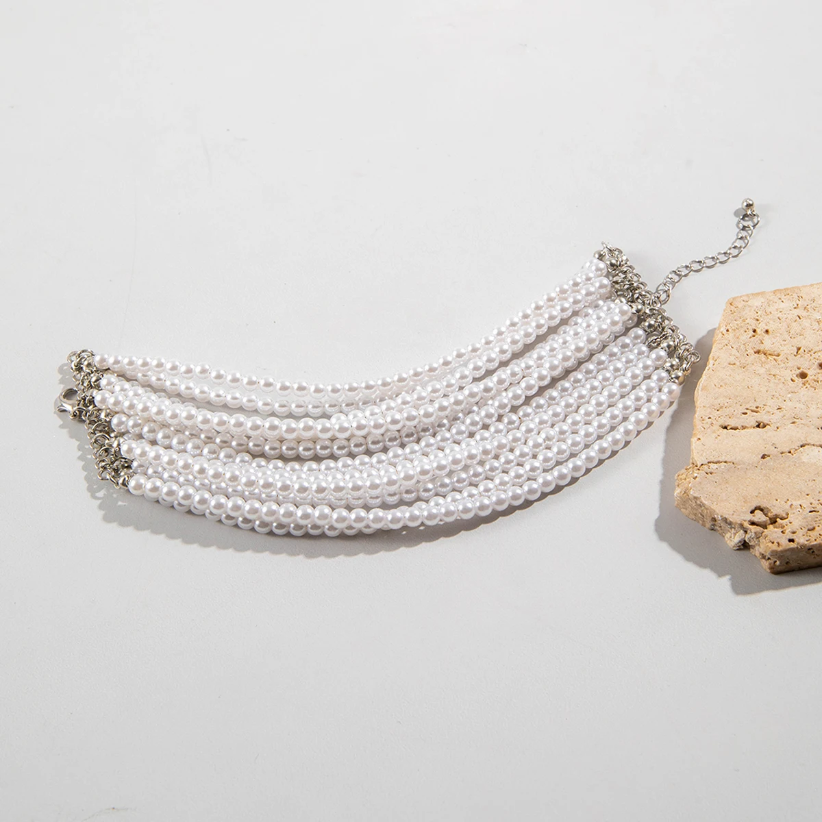 Pearl Bracelet with Chain — Image 30