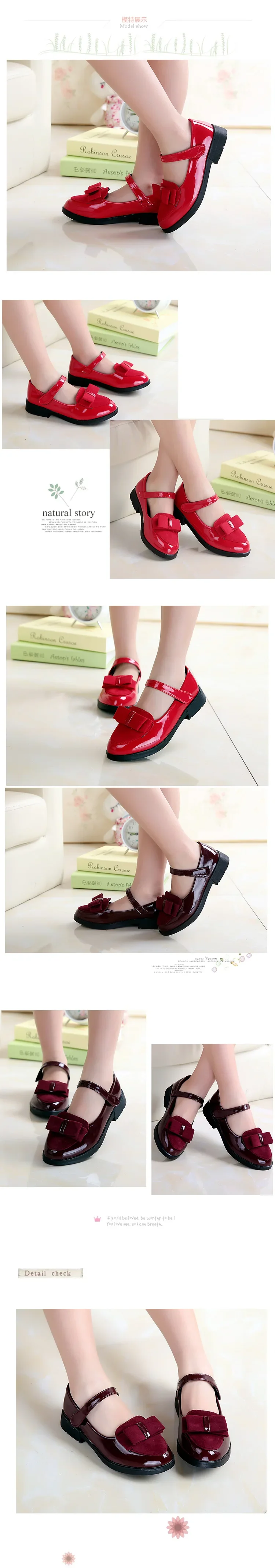 Girls' Flats with Bow — Image 10