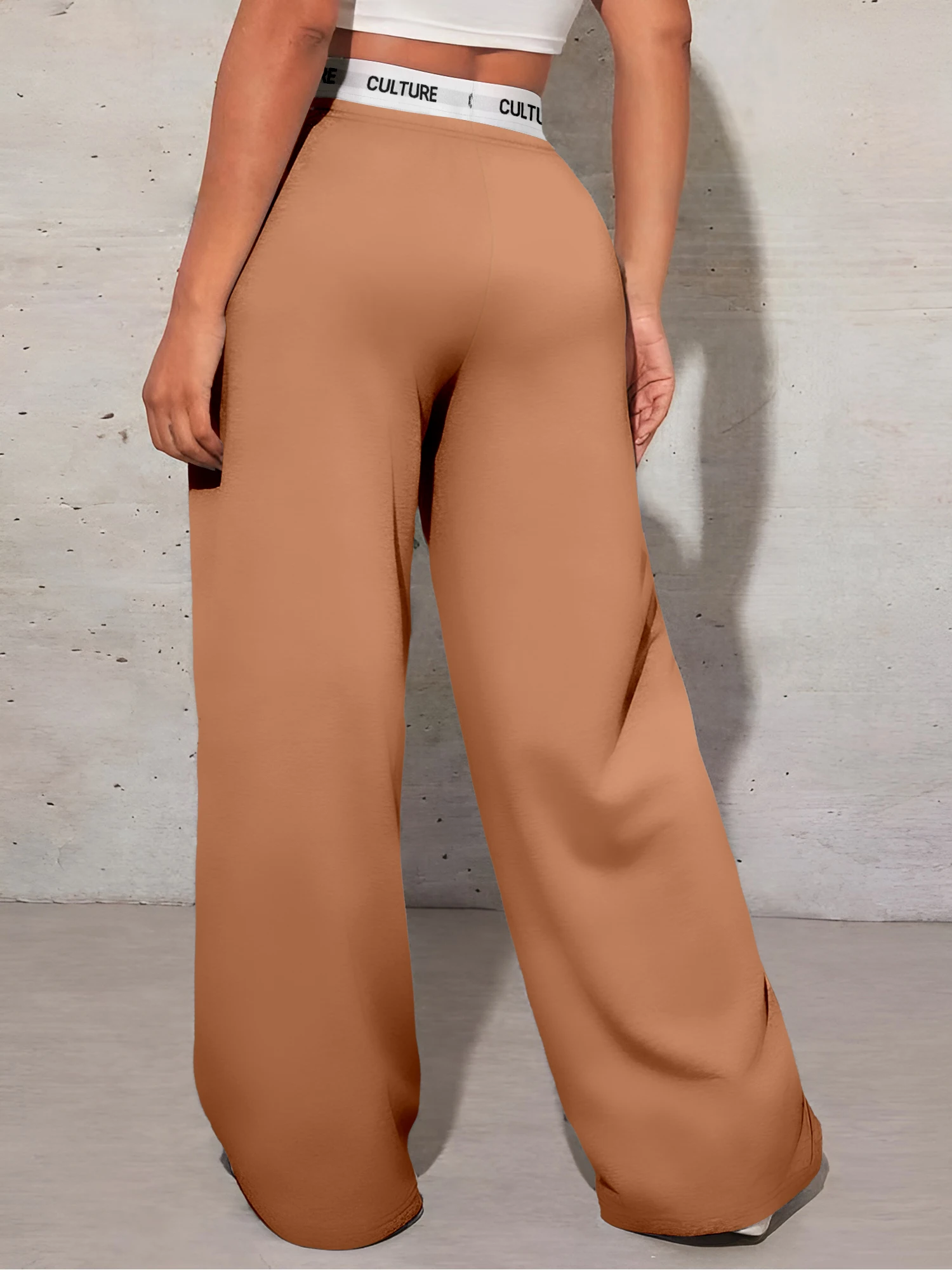 Vintage Tummy Control Wide-Leg Pants — Image 10