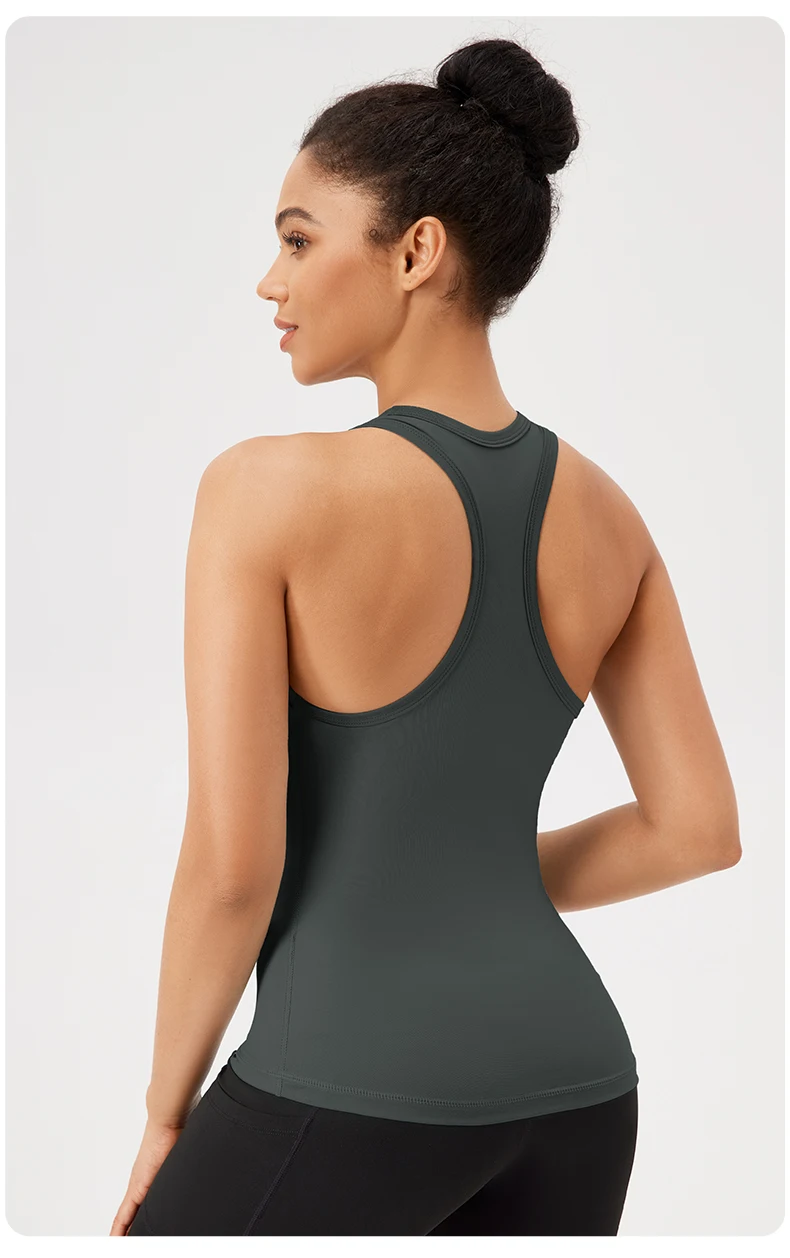 Sleeveless Yoga Fitness Shirt — Image 21