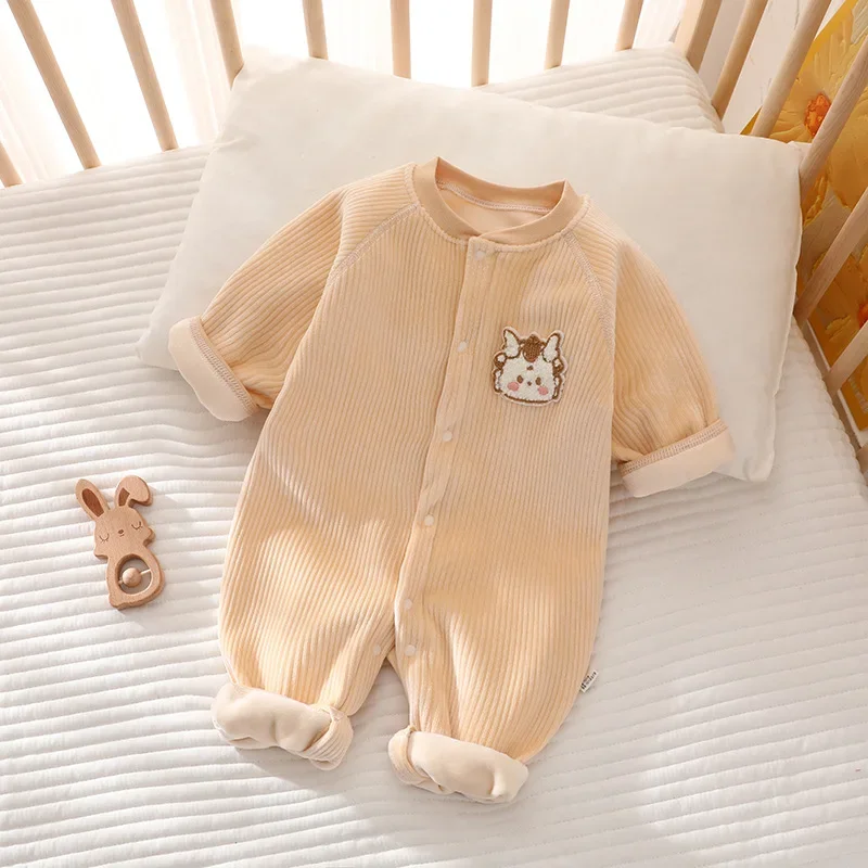 Baby Warm Winter Long Jumpsuit — Image 4