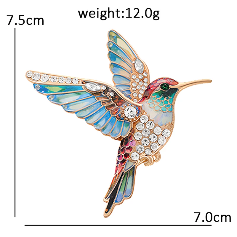 Hummingbird Brooch — Image 3