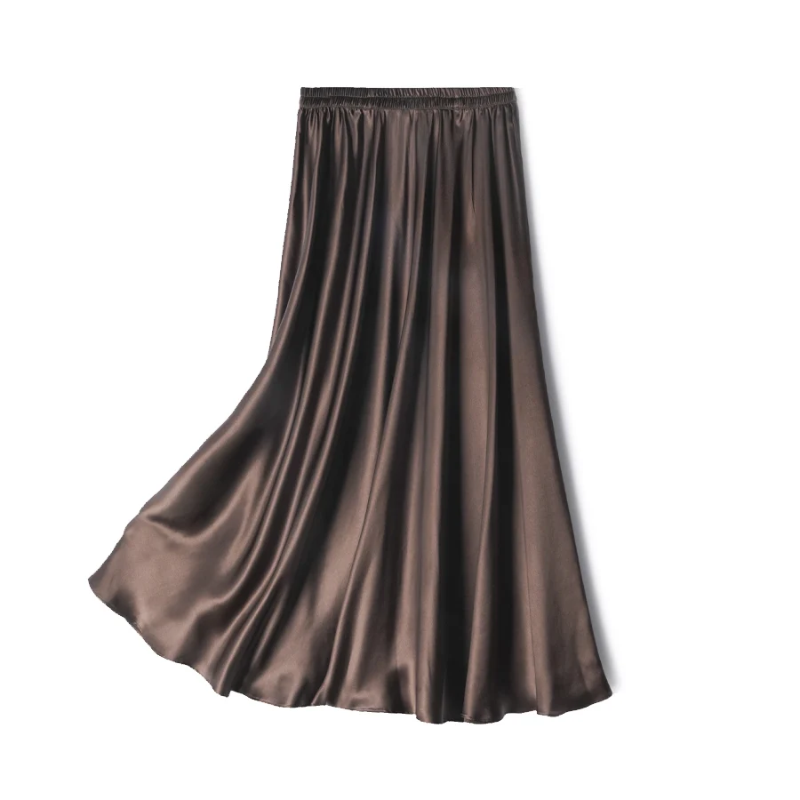 Silk Pleated Skirt — Image 11