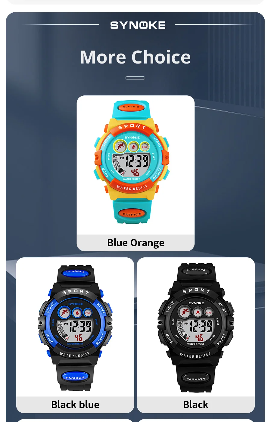 Kids' Colorful Watch — Image 16