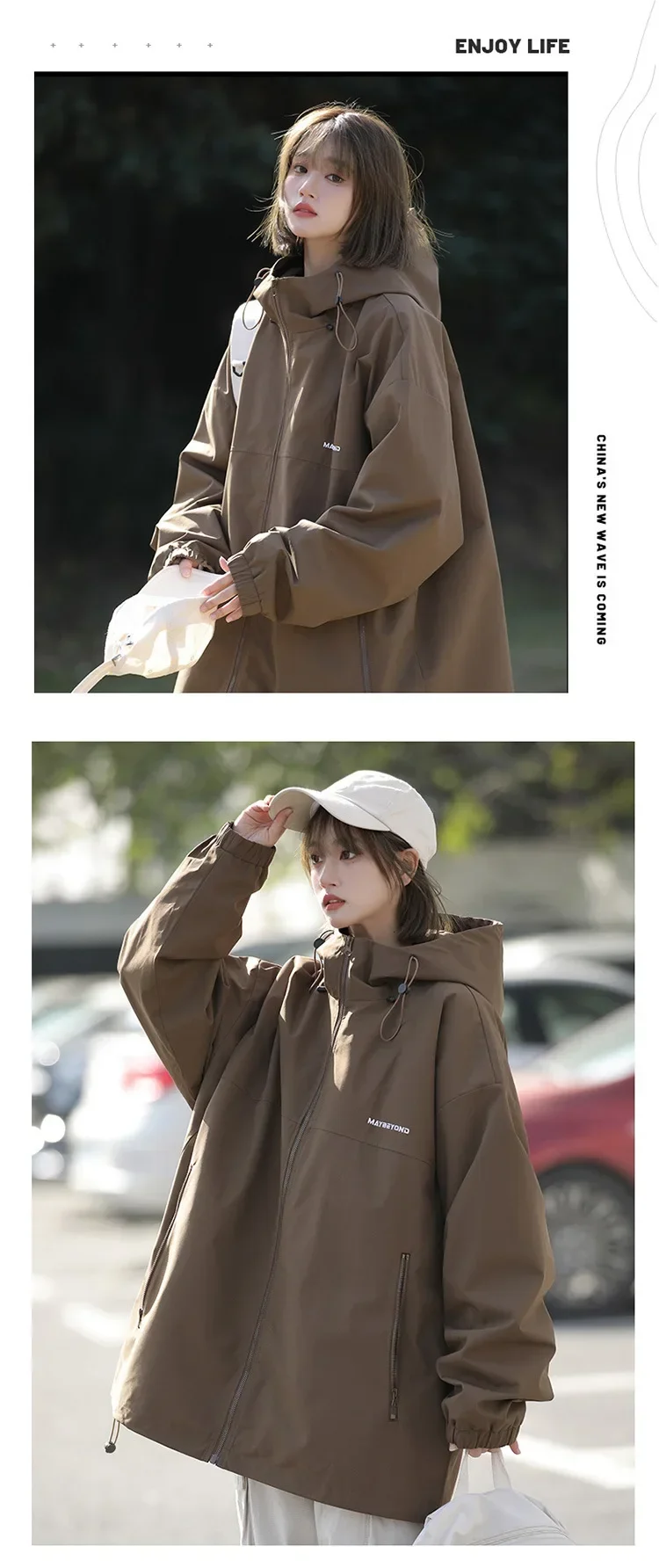 Autumn Long Windbreaker — Image 10