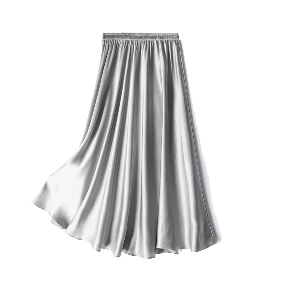 Silk Pleated Skirt — Image 14