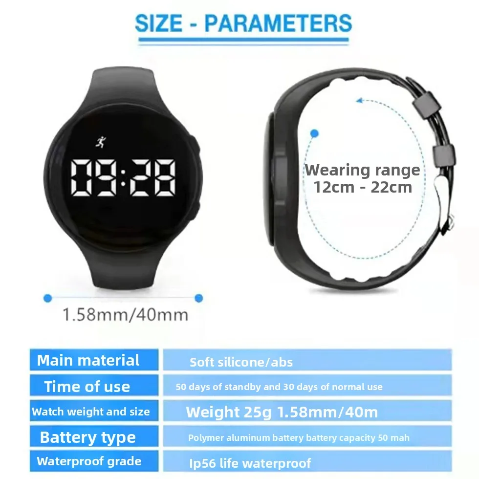 Water-Resistant Luminous Watch for Students — Image 16
