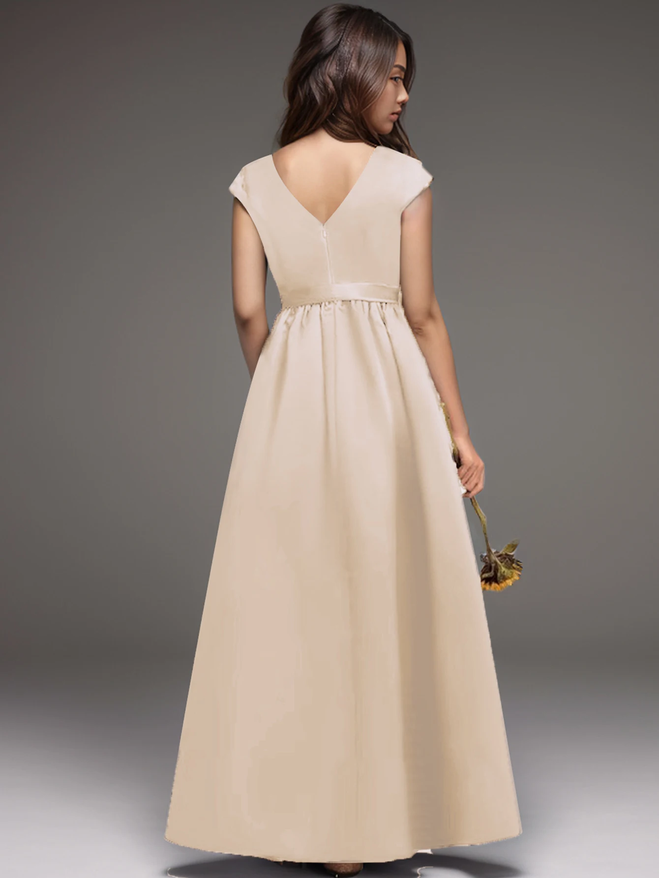 Girls' Open-Back Formal Dress — Image 17