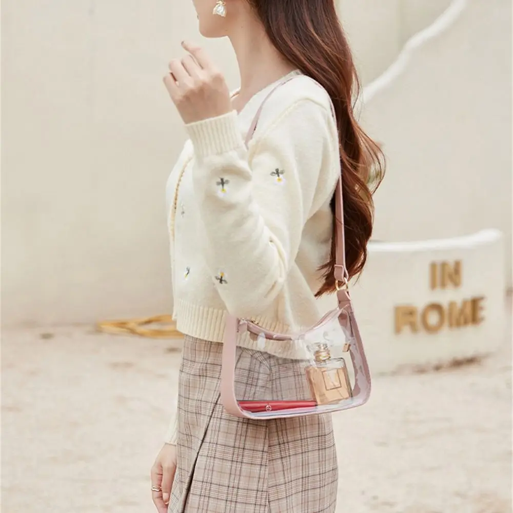 Short Shoulder Bag with Zipper — Image 4