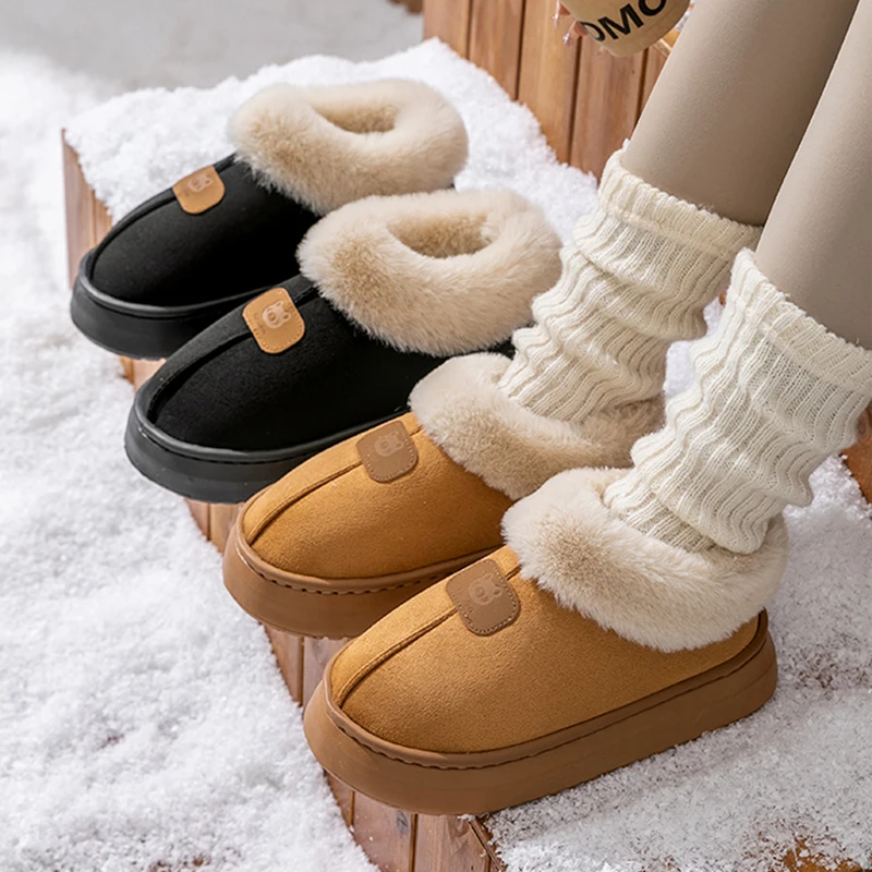Thick Warm Winter Slippers — Image 4