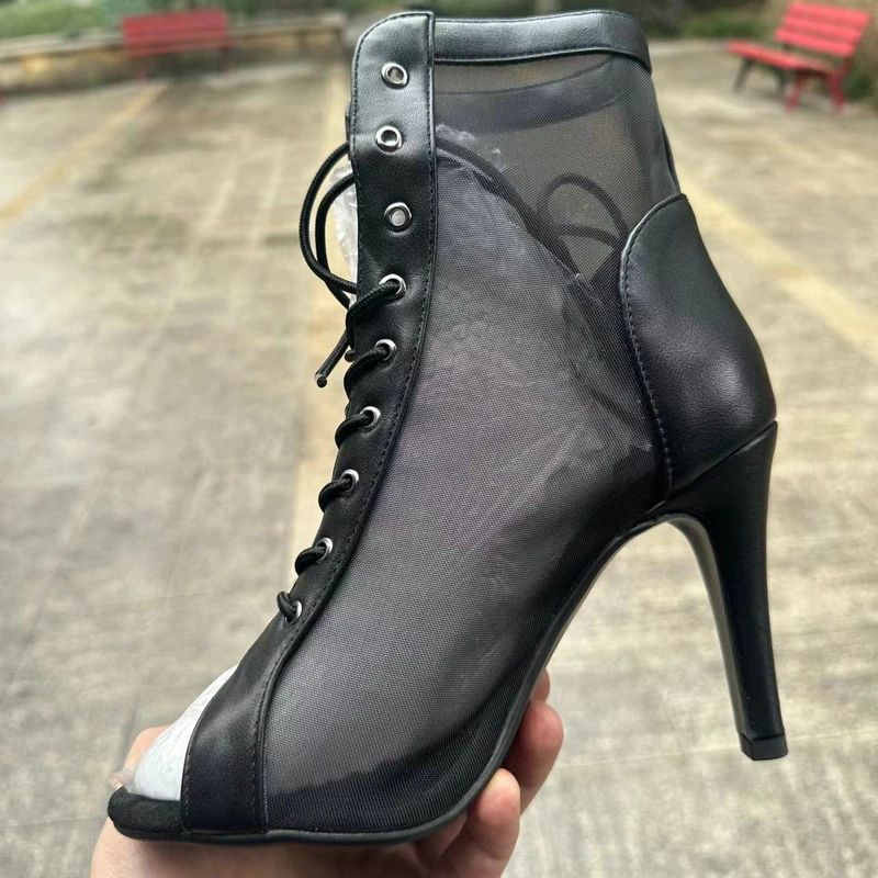 Mesh Summer High Heels — Image 65