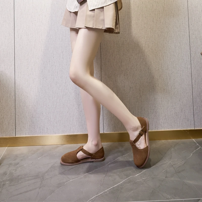 Retro Leather Sandals — Image 12