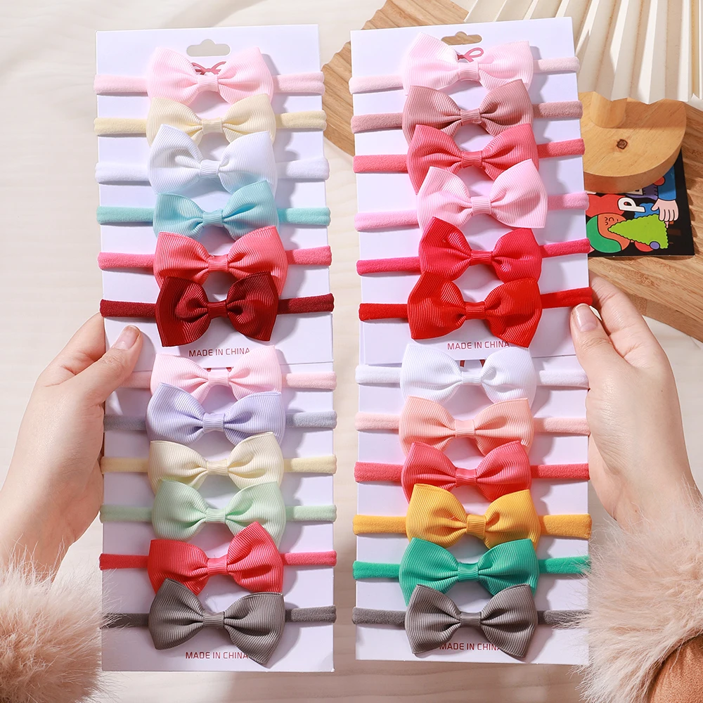 Baby 5-Piece Solid Set with Bow — Image 20