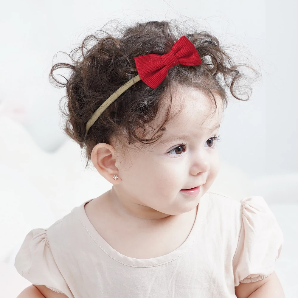 Baby 5-Piece Solid Set with Bow — Image 11