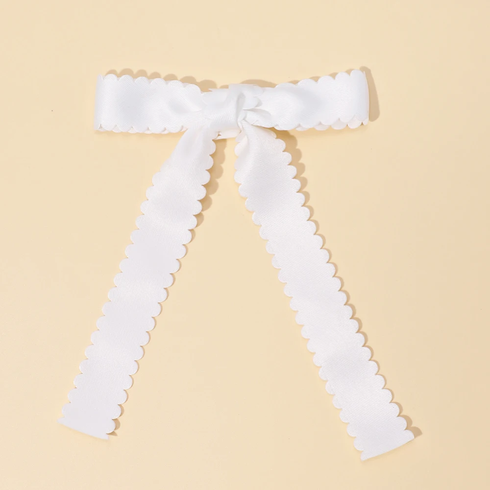 Girls' Elegant Satin Hair Accessory with Bow — Image 16