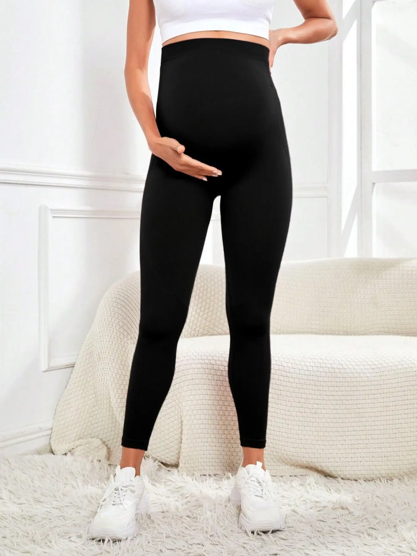 High-Waisted Leggings — Image 5
