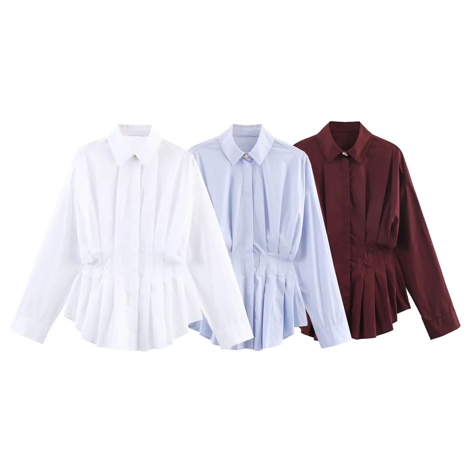 Pleated Autumn Shirt — Image 2