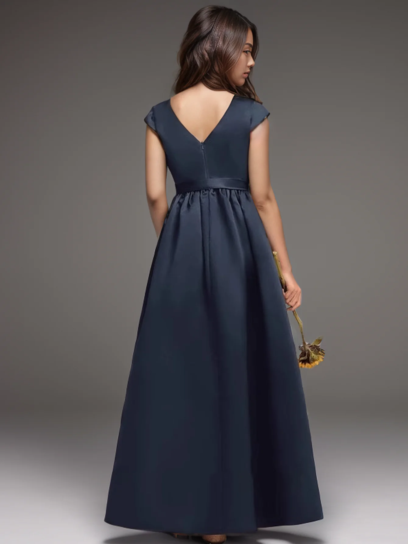 Girls' Open-Back Formal Dress — Image 7