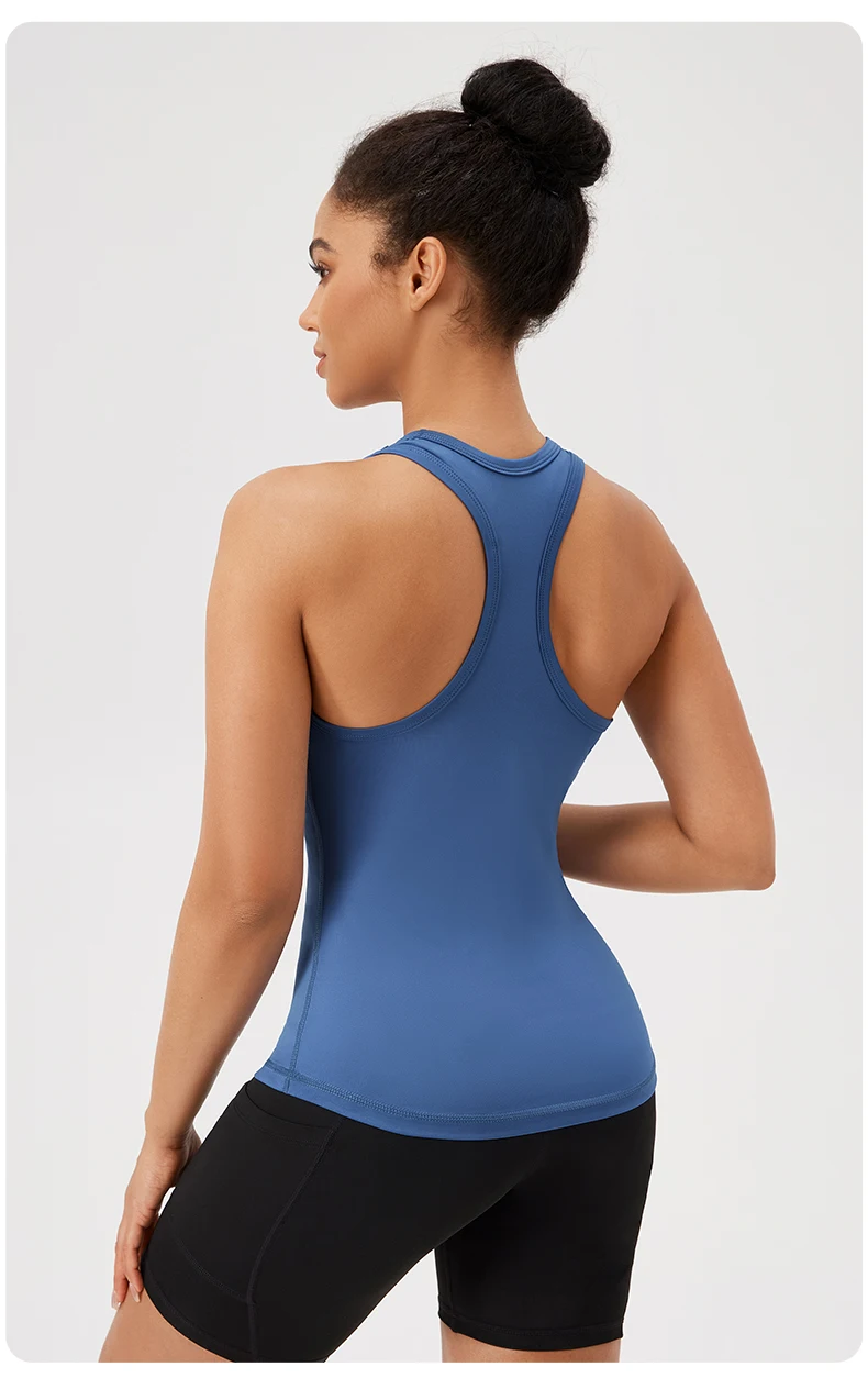 Sleeveless Yoga Fitness Shirt — Image 18