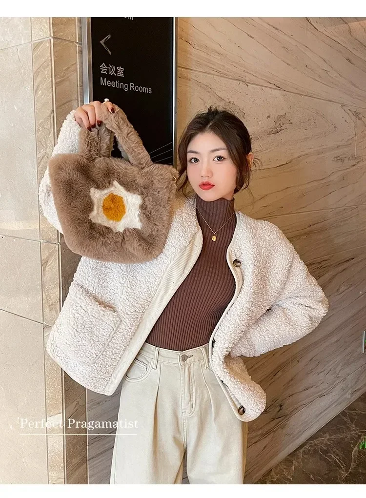 بلوزة تريكو سادة شتوية — صورة 28
