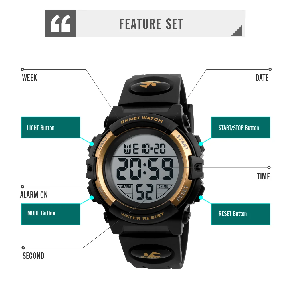 Girls' Water-Resistant Watch — Image 35