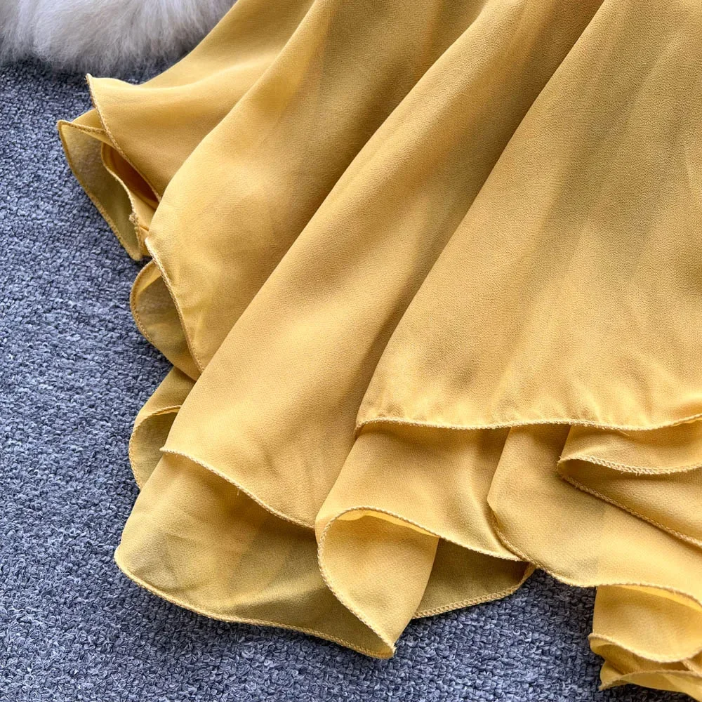 Sleeveless Ruffled Summer Crop Top — Image 23