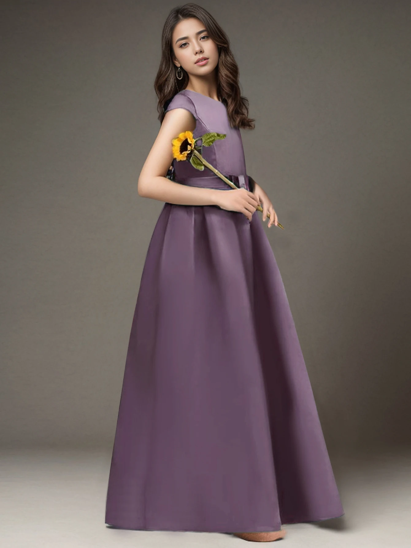 Girls' Open-Back Formal Dress — Image 11