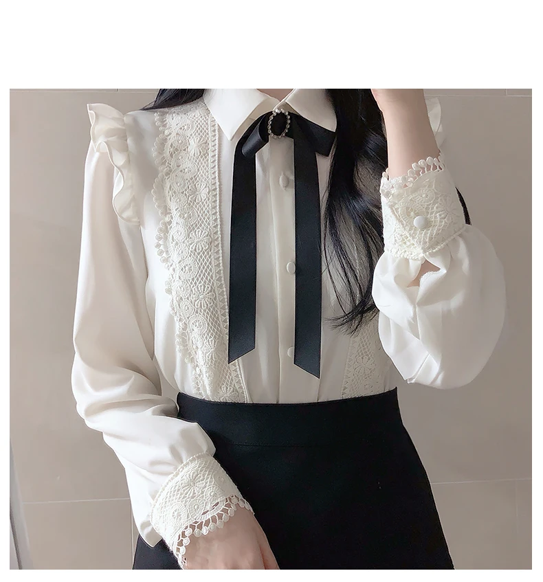 Girls' Preppy Formal Shirt — Image 11