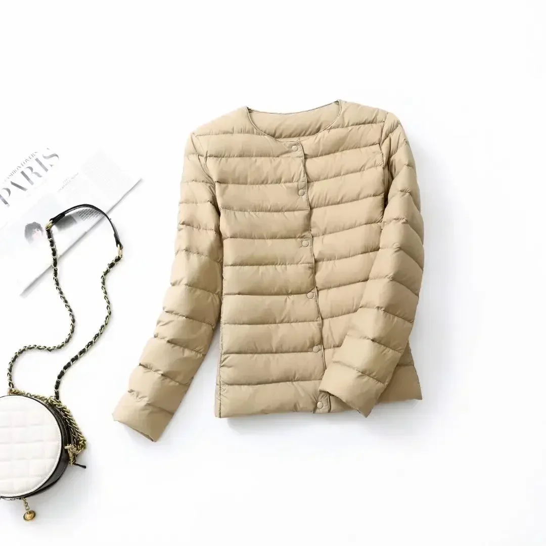 V-Neck Down Jacket — Image 19
