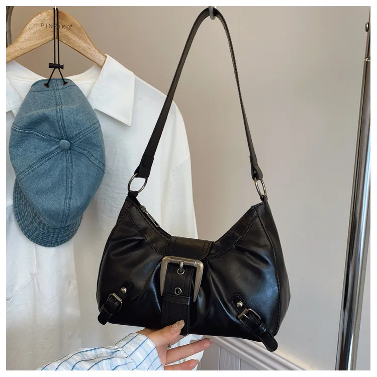 Retro Large-Capacity Pleated Bag — Image 30