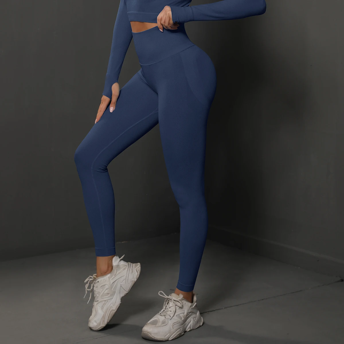 Seamless High-Waisted Leggings — Image 34