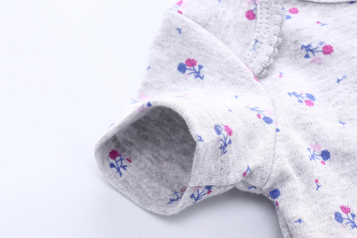 Baby 5-Piece Cotton Romper — Image 4