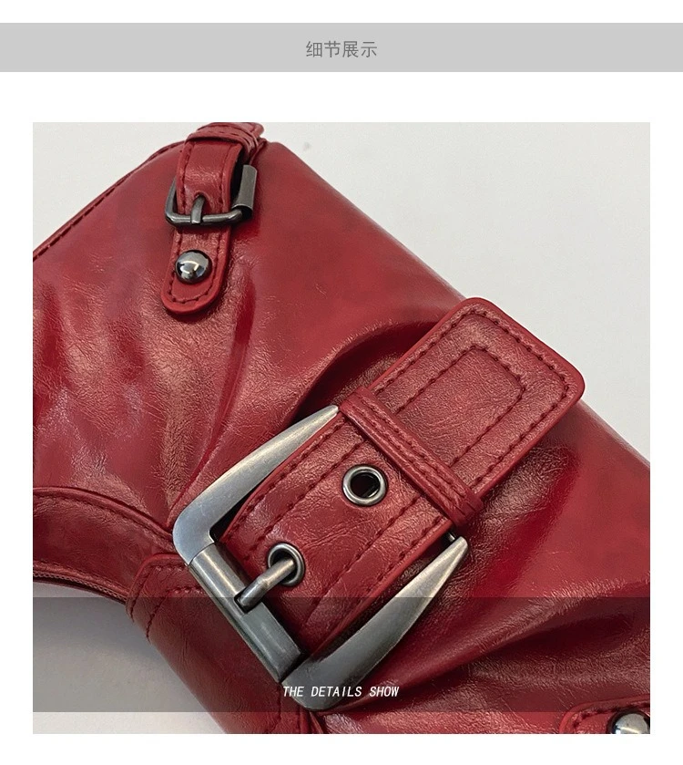 Retro Large-Capacity Pleated Bag — Image 3